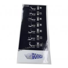 Naklejka sterowania do wind...