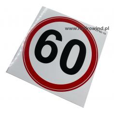 Naklejka - ograniczenie...