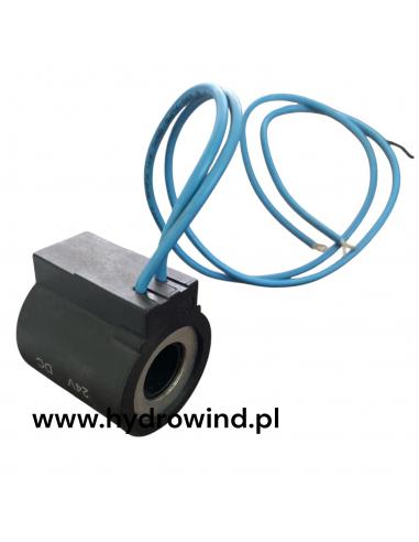 Cewka elektrozaworu 24V DC fi 13x34 mm