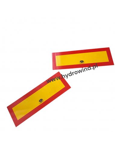 Tablica ostrzegawcza zestaw 30x10cm