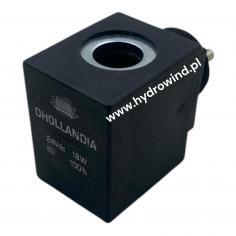 Cewka elektrozaworu 24V fi 13x39 mm M24 - Dhollandia oryginał