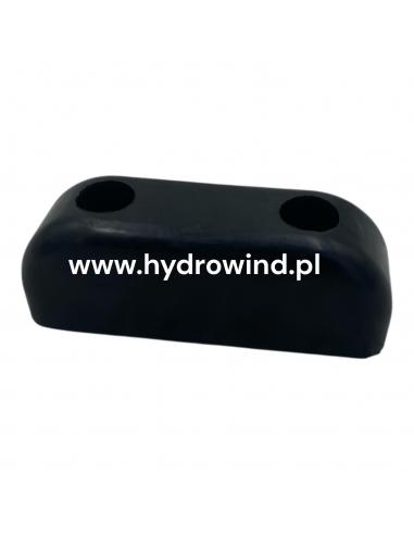 Zderzak odbój gumowy 125x40x42 mm