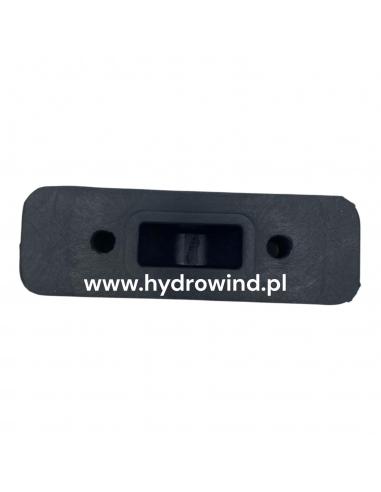 Zderzak odbój gumowy 125x40x42 mm