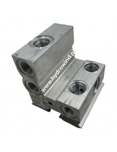 Blok zaworowy agregatu windy...