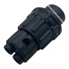 Wtyczka pokryta gumą...