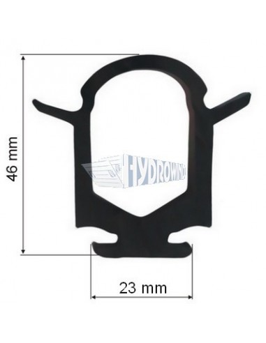 Uszczelka gumowa boczna/górna 2,5 m