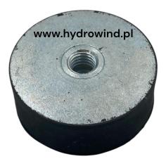 Odbojnik gumowy M10 Ø50x17...