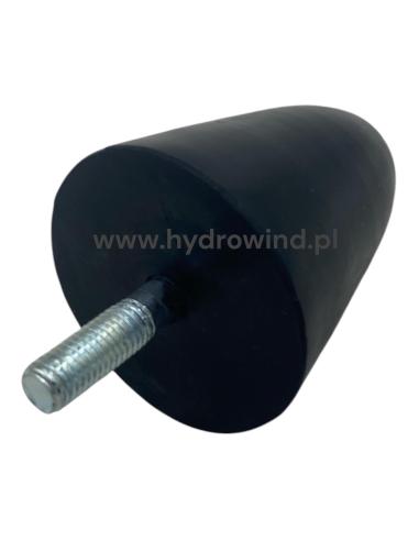 Odbój gumowy fi 75x90 mm M12