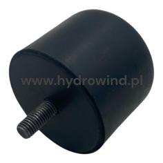 Odbój gumowy fi 80x70 mm M12