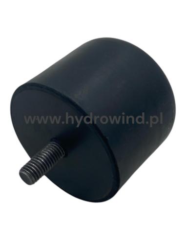 Odbój gumowy fi 80x70 mm M12