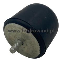 Odbój gumowy fi 80x80 mm M10