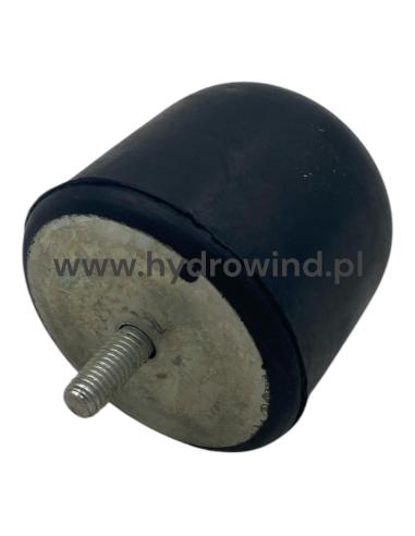 Odbój gumowy fi 80x80 mm M10