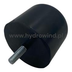 Odbój gumowy fi 100x85 mm M12