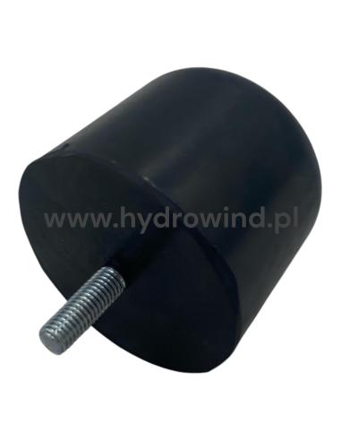 Odbój gumowy fi 100x85 mm M12