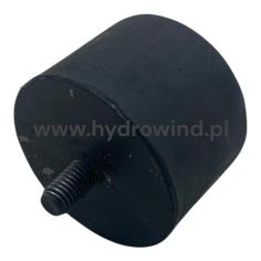 Odbój gumowy fi 60x43 mm   M10