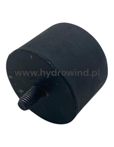 Odbój gumowy fi 60x43 mm   M10