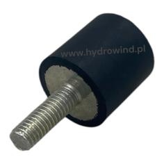 Odbój gumowy fi 20x20 mm M6