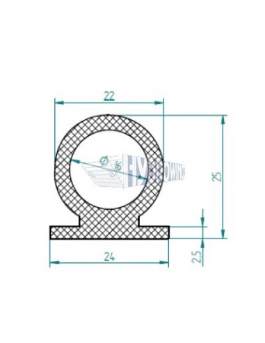 Uszczelka do windy boczna / górna