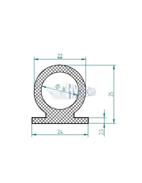 Uszczelka do windy boczna / górna