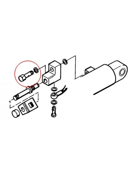 Śruba drążona zawór bezpieczeństwa Zepro