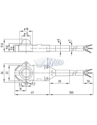 Przełącznik sterowania nożnego windy załadowczej