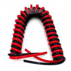 Przewód spiralny zasilania głównego windy na naczepie