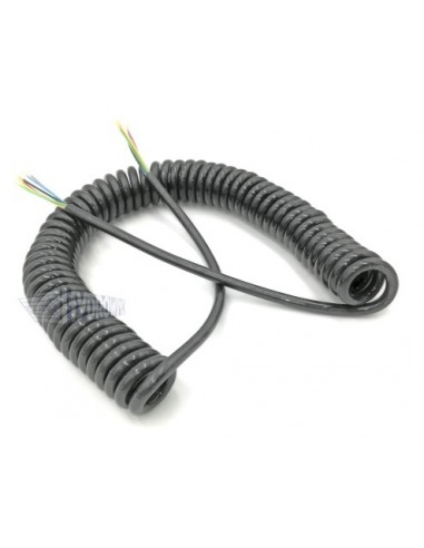 Przewód spiralny 7 żyłowy 5 m