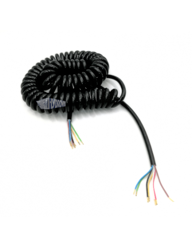 12. Przewód spiralny 7 żyłowy 5 m