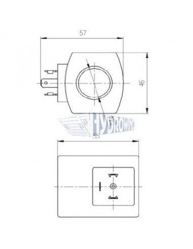 Cewka 12V 22x55 mm HIR