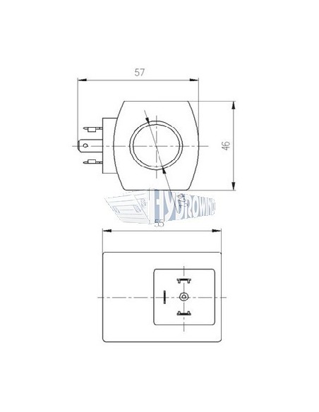 Cewka 12V 22x55 mm HIR