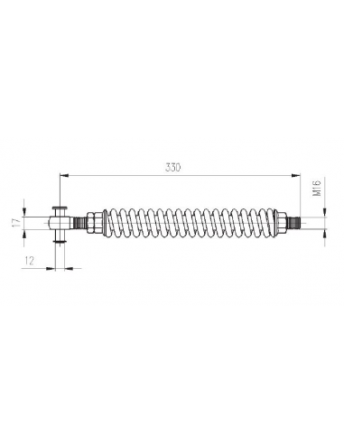 Sprężyna podestu windy AMA / MBB...