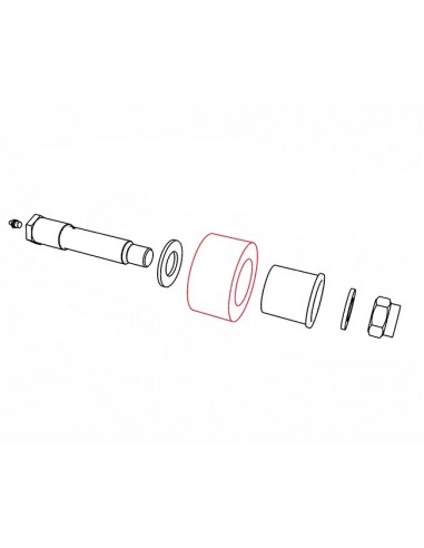Rolka podporowa  90/55-50 mm Zepro