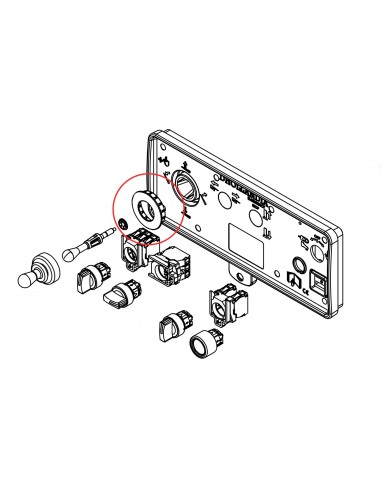 Pierścień podkładka joystick windy...