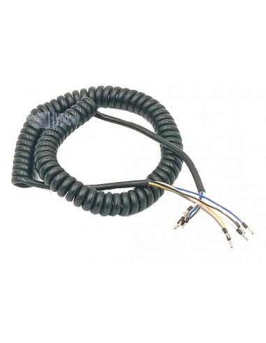 Kabel przewód spiralny 5 żyłowy - 3 m