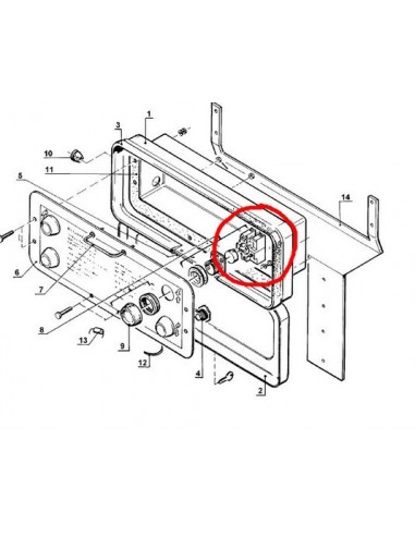 Stycznik NO/NC do Zepro
