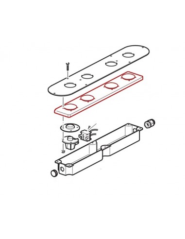 Przyciski gumowe sterowania nożnego...