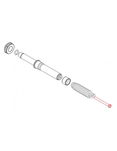 Śruba do montażu sprężyn Fi 52...