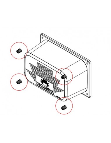 Nakrętka M8 do pokrywy agregatu...