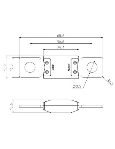 Bezpiecznik Mega 400A