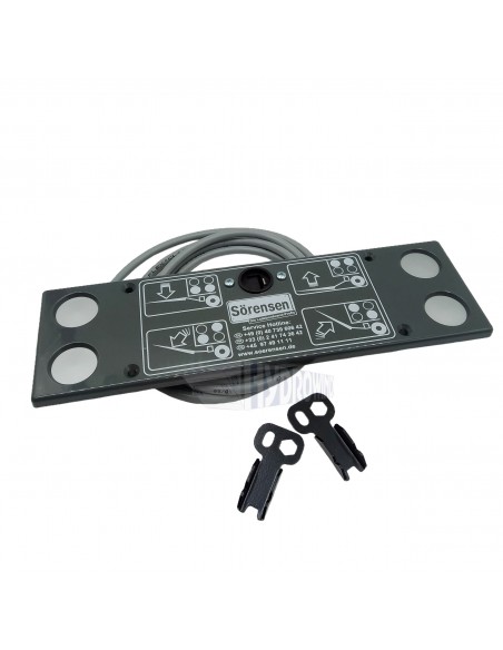 Panel sterowania windy Sorensen X1 seria 10 z kluczykiem
12V / 24 V