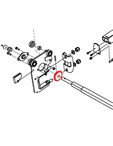 36. Zębatka do łańcucha Zepro