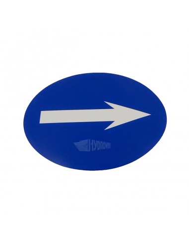 Naklejka nakaz kierunku jazdy fi 160mm