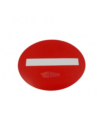 Naklejka zakaz wjazdu fi 160mm