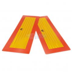 Tablica ostrzegawcza 56,5 cm x 20 cm - 2 szt