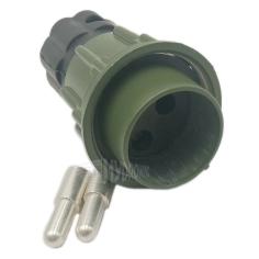 Wtyczka dwubiegunowa windy z nakrętką