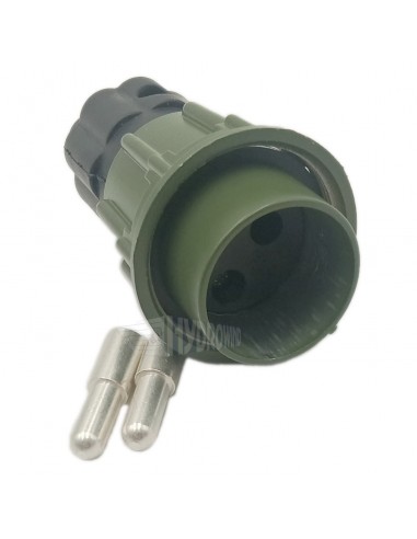 Wtyczka dwubiegunowa windy z nakrętką