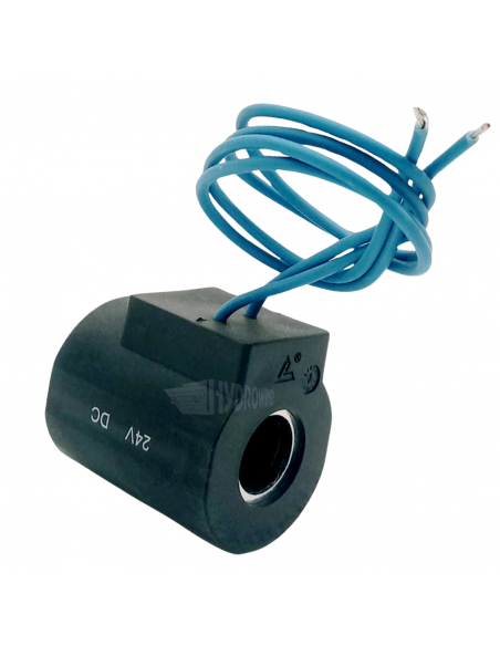 Cewka 24V 16x50 mm z przewodami