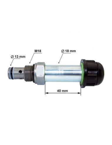 Zawór dwustronnego działania fi 13mm...