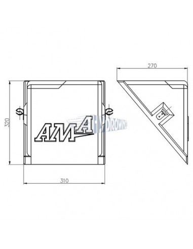 Osłona agregatu windy AMA 2kW