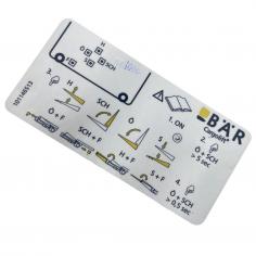 Naklejka obsługi awaryjnej...